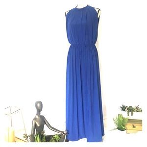 Gorgeous floor length dress in royal blue